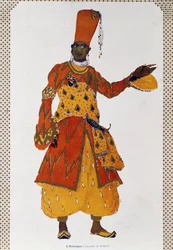Eunuch, Costume for Ballet Scheherazade