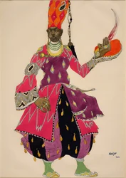 Eunuch Costume for the ballet 