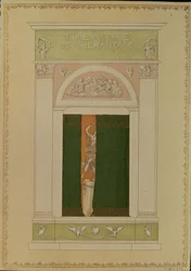 Playbill Cover for Contemporary Ballet, 1902
