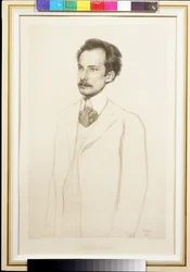 Portrait of the Poet Andrei Bely