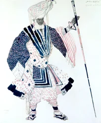 The High Priest, ballet costume design