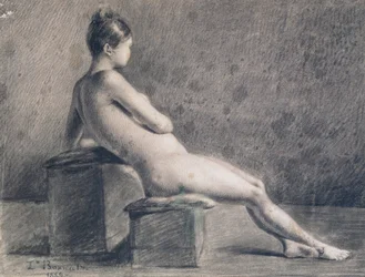 Model in Profile, c1853-1922