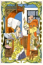 Brother Jean Turelure Presents a Skull to Lady Violante