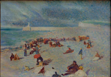 Scene on the Beach
