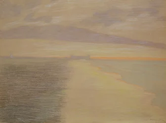 Marine Twilight at Ostend