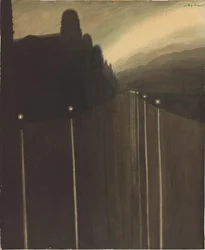 Dyke at Night, 1908