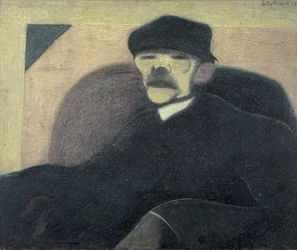 The Man with the Red Ear, Portrait of Gorky