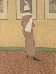Woman at an Exhibition