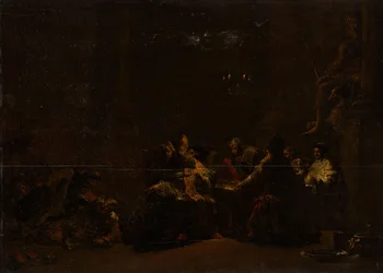 Pashur Smiting Jeremiah in the Temple, c.1648