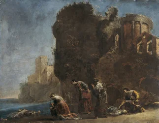 Hecuba mourning, c.1630