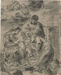 The Mystic Marriage of Saint Catherine