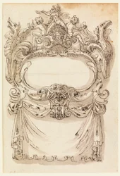 Design of Escutcheon and Draped Tablet
