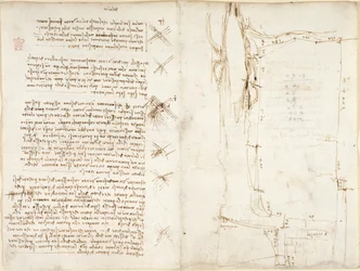 Notes and sketches on wind, entitled 