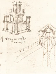 Drawing of Projects for Castles and Villas