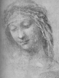 Head of a Woman Three-Quarters to the Left