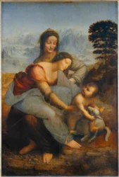 Leonardo da Vinci, Saint Anne with the Virgin and Child