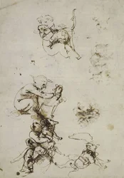 Leonardo da Vinci, Object 1857,0110.1 - Recto