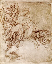 Pen and Ink Sketches by Leonardo da Vinci, 1913