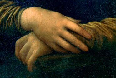 Portrait of Mona Lisa (detail)