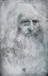 Self Portrait of Leonardo da Vinci