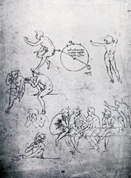 Studies for The Adoration of the Magi and The Last Supper, 15th Century
