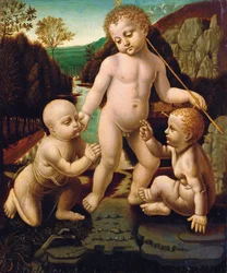 The Christ Child with the Infant Saint John the Baptist and an Unidentified Male Child