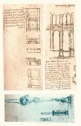 Three Architectural Drawings, c1472-c1519 1883