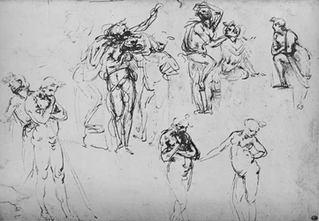 Various Groups and Single Figures