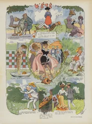 Summer (Illustration for Le Rire)
