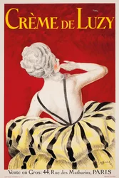 ‘Crème de Luzy’, an advertising poster for the Parisian cosmetics firm Luzy, 1919