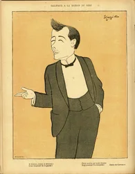 Illustration of Leonetto Cappiello in Le Lire, no. 297