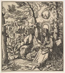 Saint Ita of Toggenburg, from the Habsburg Saints, 1516-18