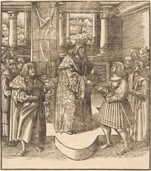 The Old White King Sending His Messengers to Portugal