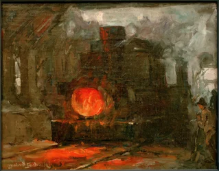 L. Sandrock, Transport of the Casting Pan