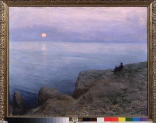 The Poet Alexander Pushkin on the Shore