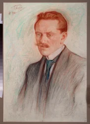 Portrait of the Poet Jurgis Baltrusaitis