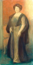 Portrait of Anna Borisovna Vysotskaya
