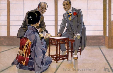 Postcard created for the premiere of 