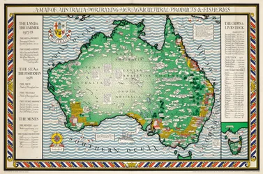 A Map of Australia