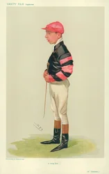 Arthur Templeman, A Rising Star, Vanity Fair Cartoon