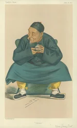 His Excellency Kuo Sun Tao, China, 16 June 1877, Vanity Fair cartoon