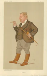 Mr Edward Linley Sambourne, Sammy, 16 January 1892, Vanity Fair cartoon