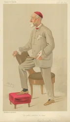 Mr George Frederick Watts, He Paints Portraits and Ideas, Vanity Fair Cartoon