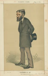 Mr George Otto Trevelyan, The Competition Wallah, 2 August 1873, Vanity Fair Cartoon