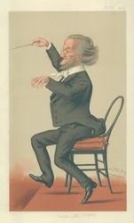 Richard Wagner, Music of the Future, Vanity Fair Cartoon
