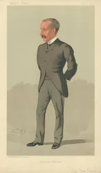 Sir James Sivewright, Imperialist Afrikander, 1 June 1893, Vanity Fair Cartoon