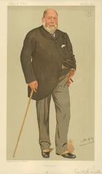 Sir William Henry Wills, Birdseye, 23 November 1893, Vanity Fair cartoon