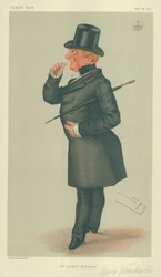 The Marquis of Winchester, The premier Marquess, 24 February 1877, Vanity Fair cartoon