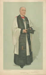 The Rev Edgar Sheppard, a great marrier, 24 March 1904, Vanity Fair cartoon