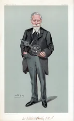 William Crookes, British physicist and chemist, 1903